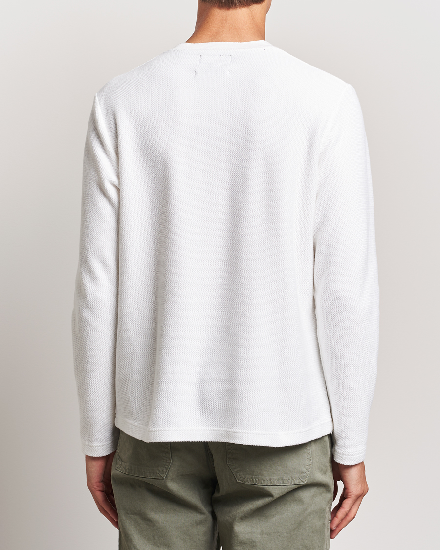 Herren | Pullover | BEAMS PLUS | Waffle Cotton Henley White