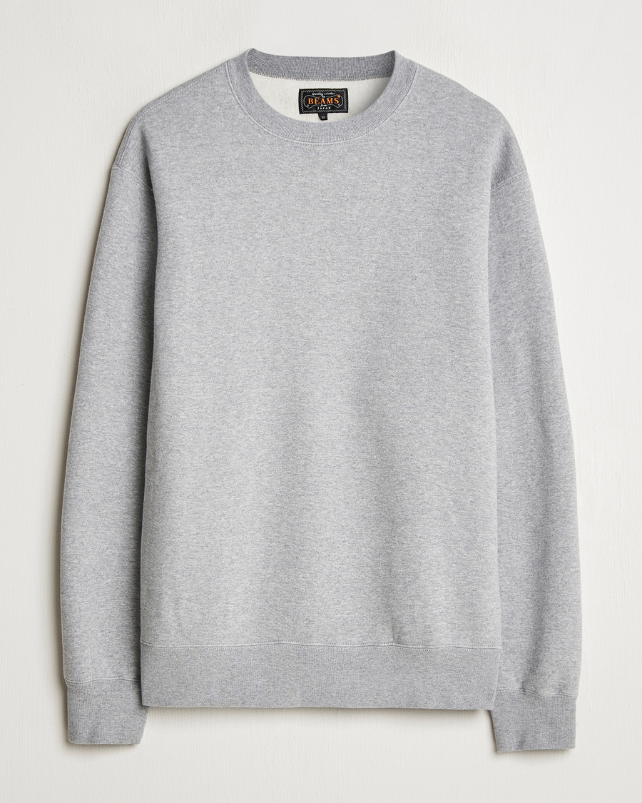 Herren | Pullover | BEAMS PLUS | Japanese Cotton Sweatshirt Grey