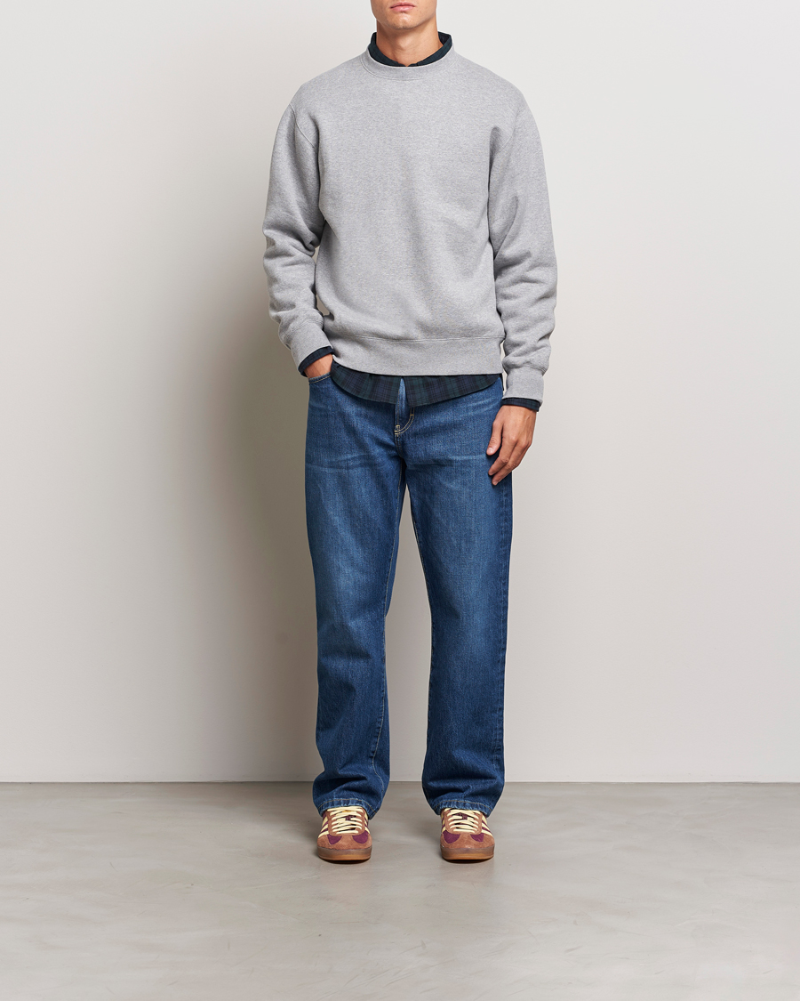 Herren | Pullover | BEAMS PLUS | Japanese Cotton Sweatshirt Grey