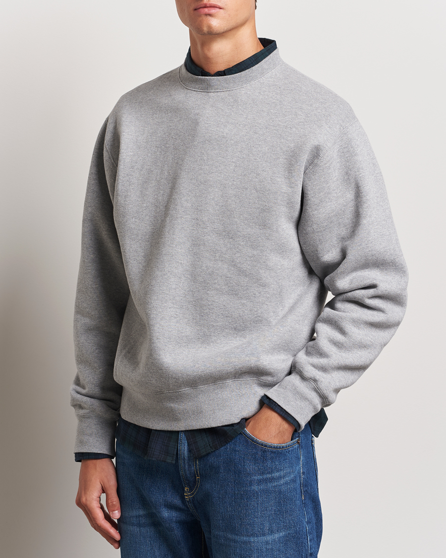 Herren | Pullover | BEAMS PLUS | Japanese Cotton Sweatshirt Grey