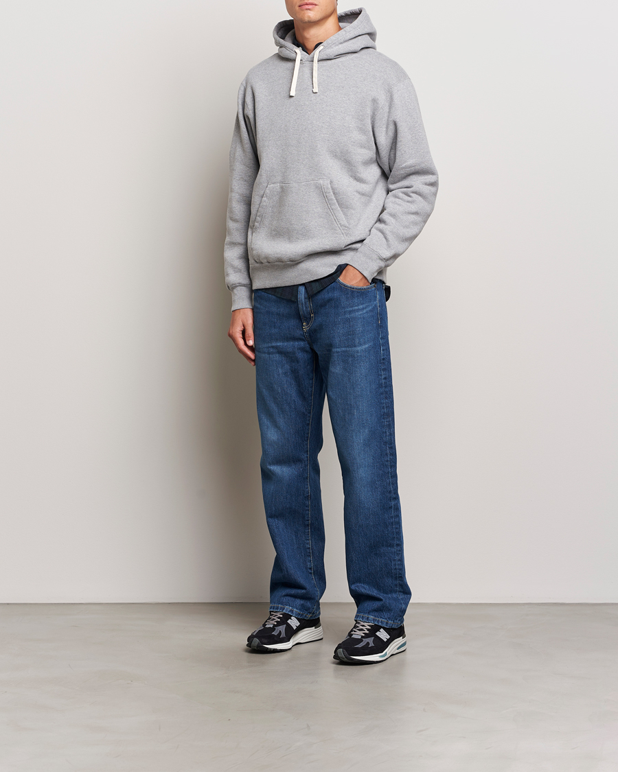 Herren | Pullover | BEAMS PLUS | Japanese Cotton Hoodie Grey