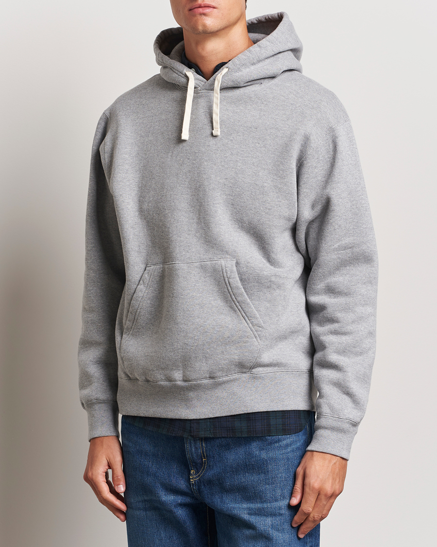 Herren | Pullover | BEAMS PLUS | Japanese Cotton Hoodie Grey