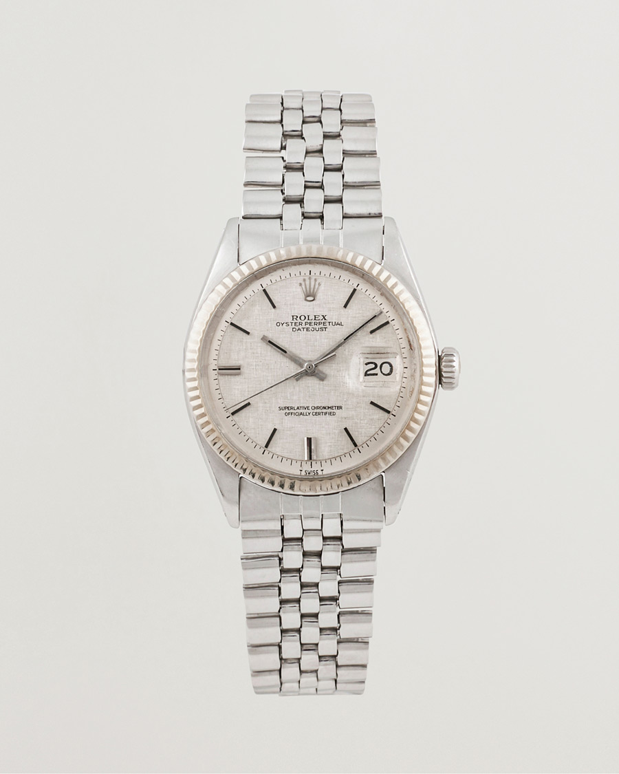 Herren | Rolex Pre-Owned Datejust 1601 Silver | Rolex Pre-Owned | Datejust 1601 Silver