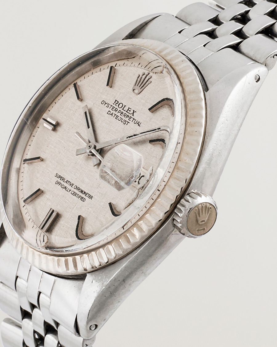 Herren | Rolex Pre-Owned Datejust 1601 Silver | Rolex Pre-Owned | Datejust 1601 Silver