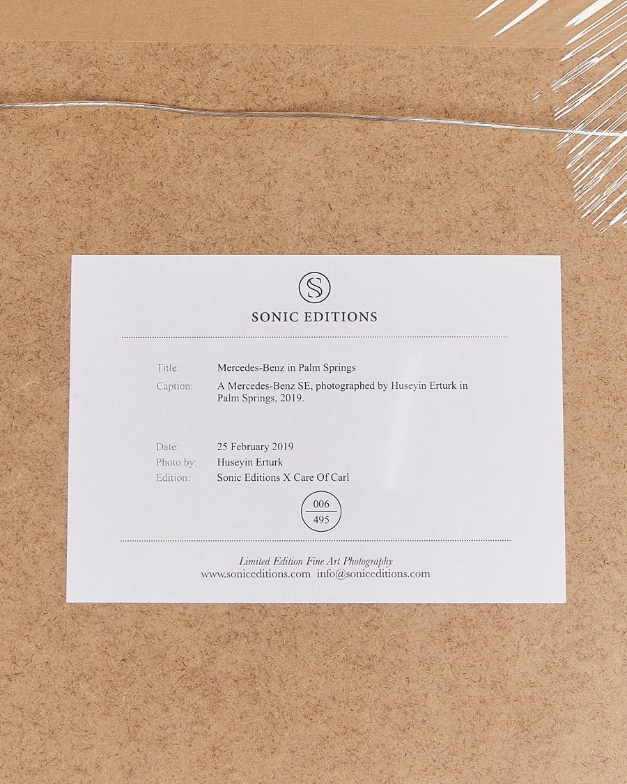 Herren | Bilder | Sonic Editions | Framed Mercedes-Benz in Palm Springs