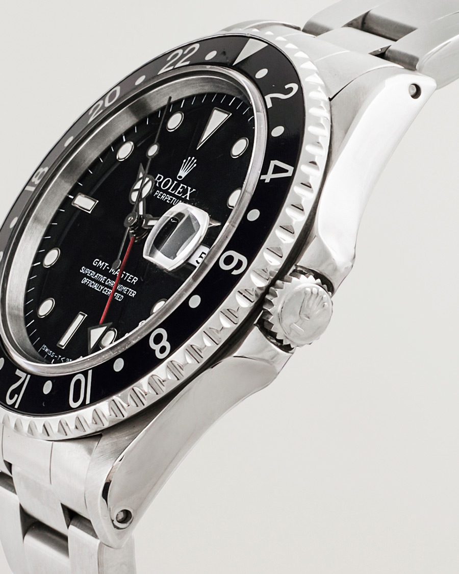 Herren | Rolex Pre-Owned Gmt-Master 16700 Silver | Rolex Pre-Owned | Gmt-Master 16700 Silver