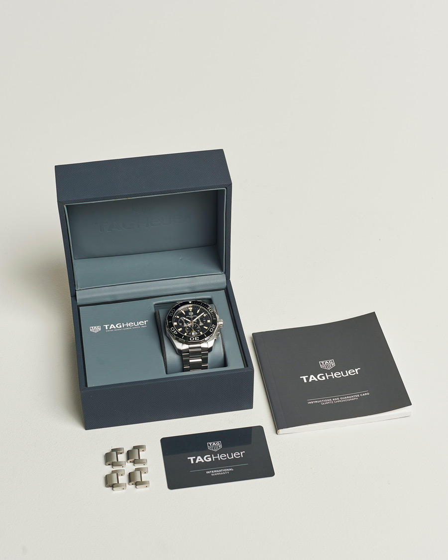 Herren | Tag Heuer Pre-Owned Aquaracer Chrono Silver | Tag Heuer Pre-Owned | Aquaracer Chrono Silver