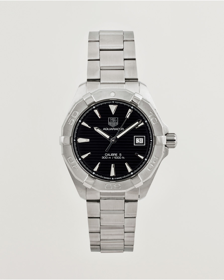 Herren | Tag Heuer Pre-Owned Aquaracer Caliber 5 Silver | Tag Heuer Pre-Owned | Aquaracer Caliber 5 Silver