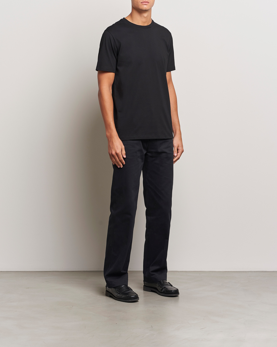 Herren | T-Shirts | A Day's March | Midweight T-Shirt Black