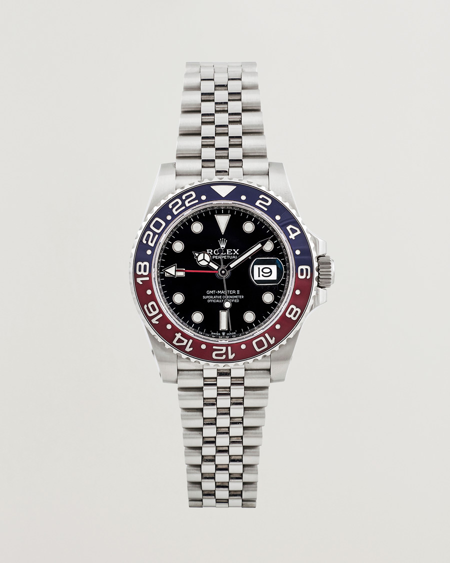 Herren | Rolex Pre-Owned GMT-MASTER II Silver | Rolex Pre-Owned | GMT-MASTER II Silver