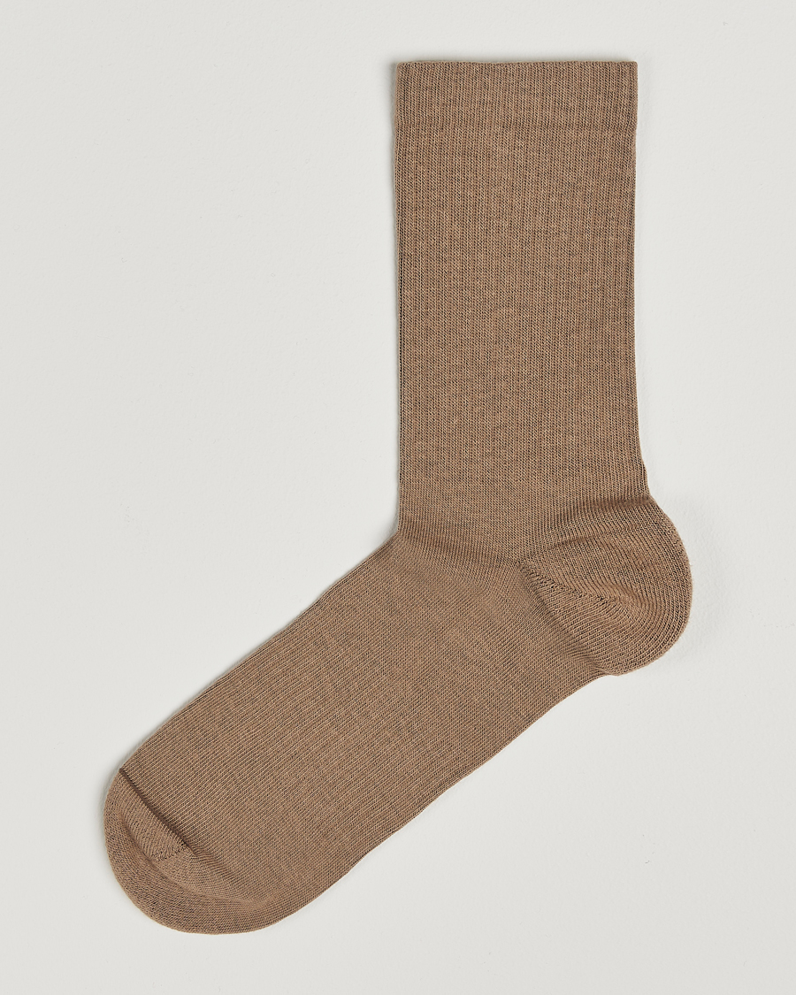 Herren | Unterwäsche | Sweyd | Crew Cotton Socks Sand