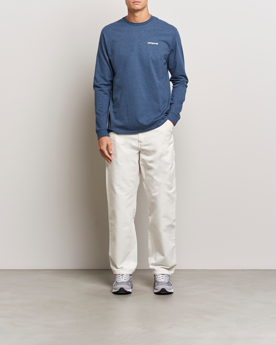 Herren | T-Shirts | Patagonia | P-6 Logo Responsibiliti T-Shirt Utility Blue