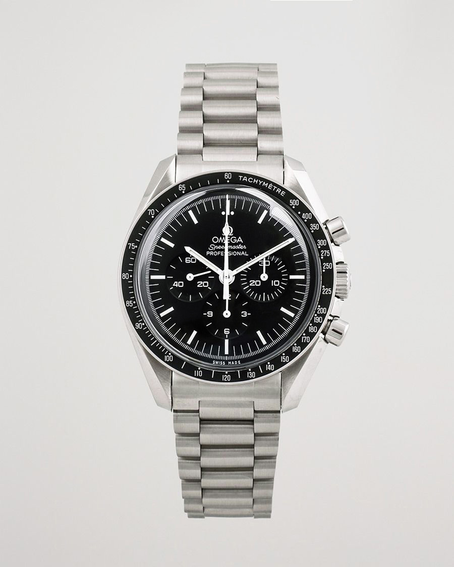 Herren | Omega Pre-Owned Speedmaster Moonwatch PRO 005 Steel Black Silver | Omega Pre-Owned | Speedmaster Moonwatch PRO 005 Steel Black Silver