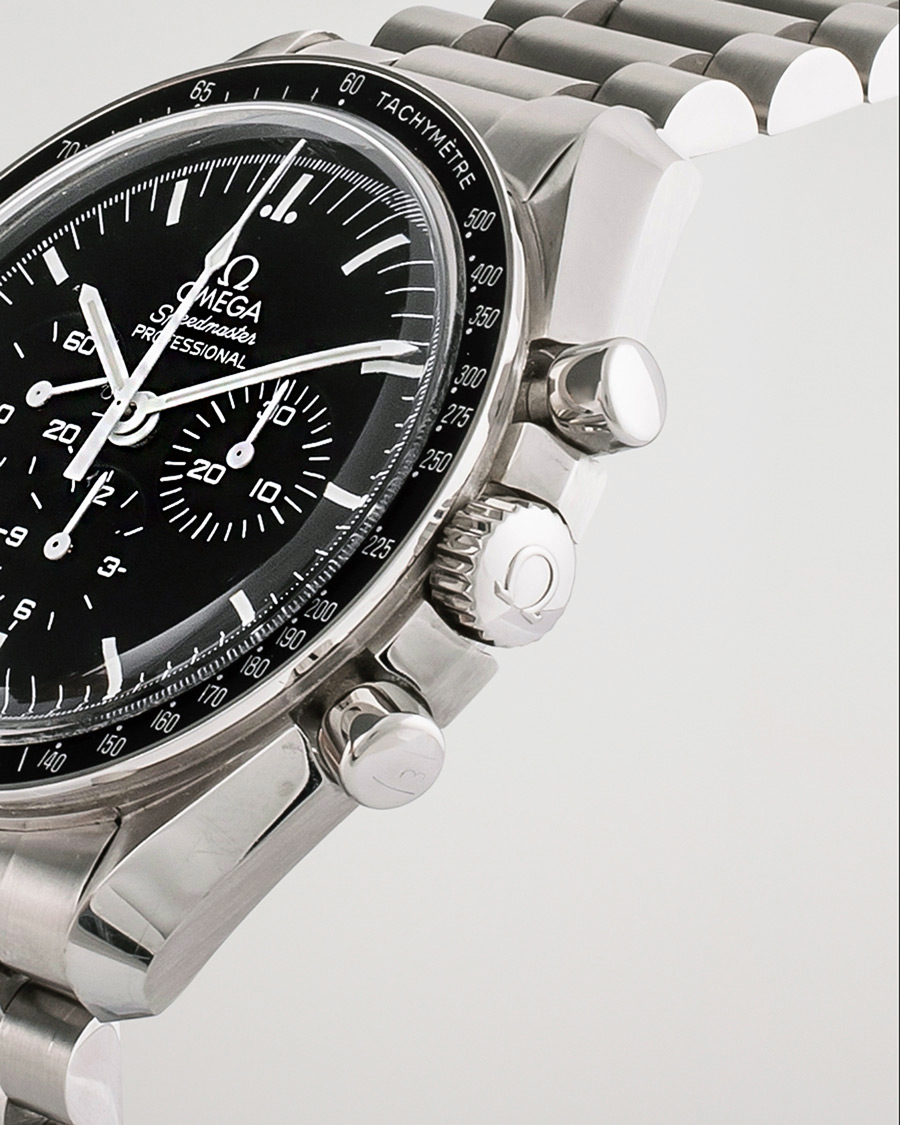 Herren | Omega Pre-Owned Speedmaster Moonwatch PRO 005 Steel Black Silver | Omega Pre-Owned | Speedmaster Moonwatch PRO 005 Steel Black Silver