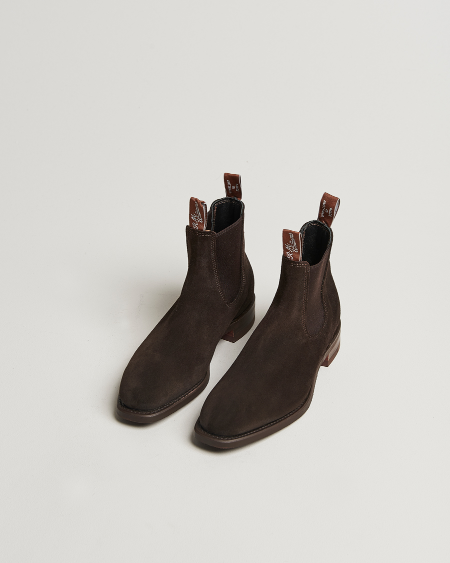 Herren | Boots | R.M.Williams | Comfort Craftsman G Boot Chocolate Suede