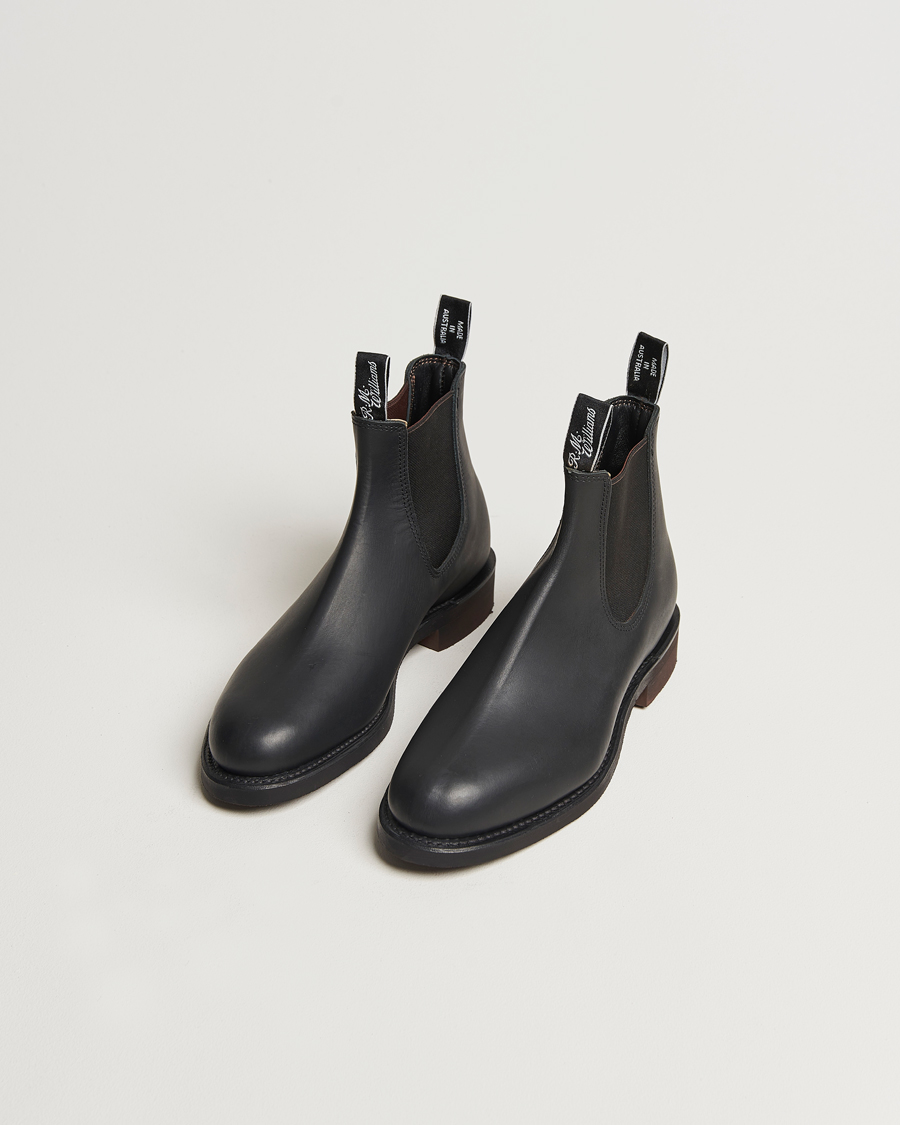 Herren | Boots | R.M.Williams | Gardener G Boot Greasy Kip Black