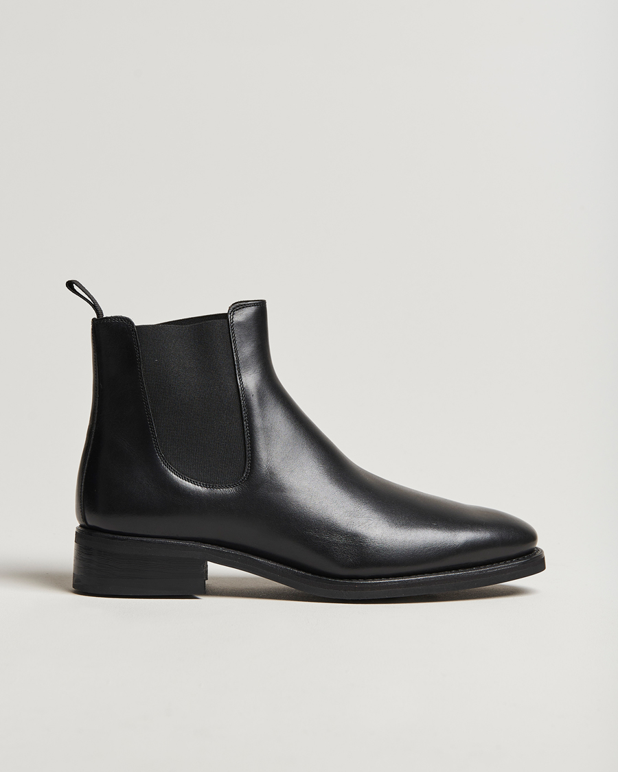 Herren | Oscar Jacobson Chelsea Boots Black | Oscar Jacobson | Chelsea Boots Black