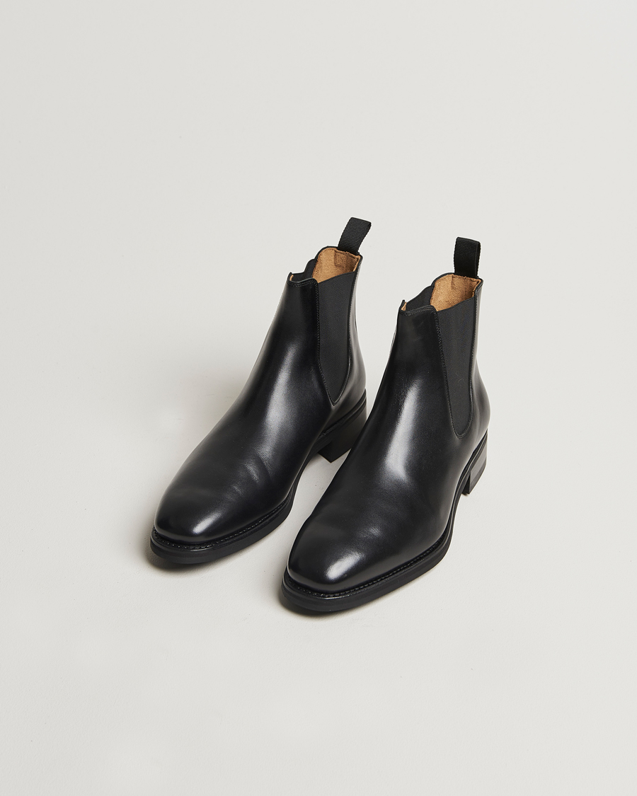 Herren | Oscar Jacobson Chelsea Boots Black | Oscar Jacobson | Chelsea Boots Black