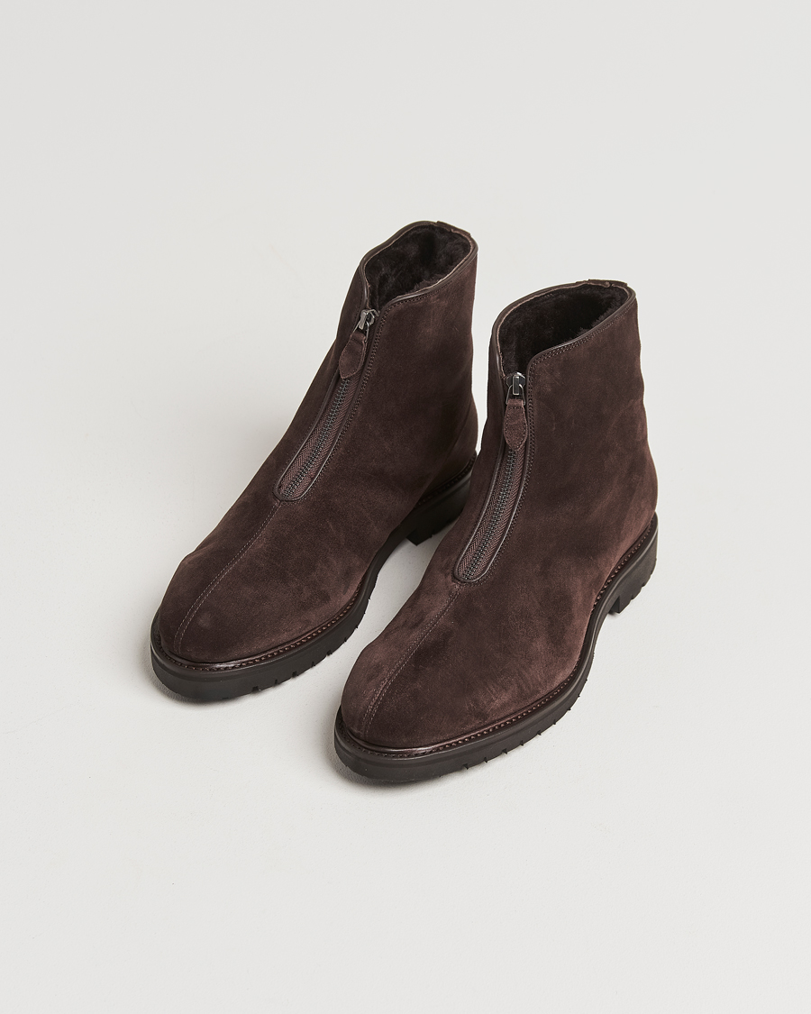 Herren | Oscar Jacobson Mountain Boots Chocolate Brown | Oscar Jacobson | Mountain Boots Chocolate Brown
