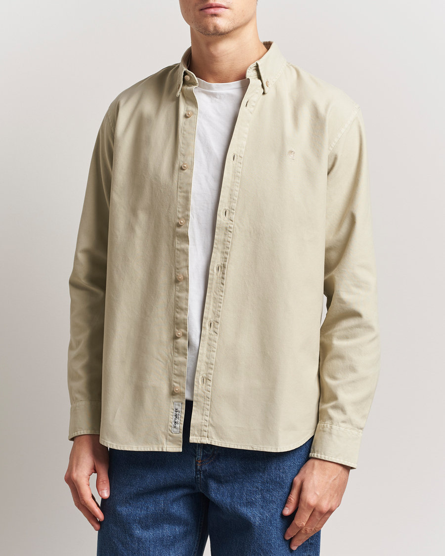 Herren | Hemden | Carhartt WIP | Bolton Cotton Oxford Shirt Fleur De Sel