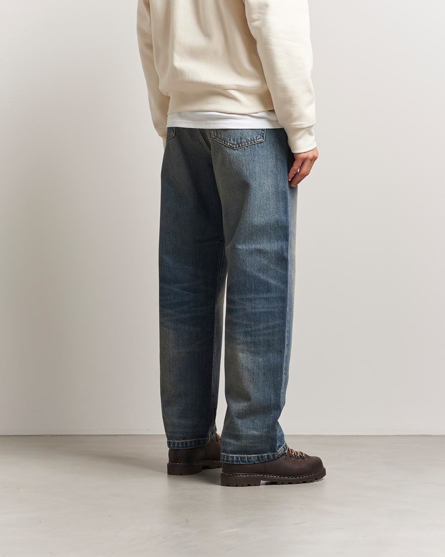 Herren | Jeans | Carhartt WIP | Landon Pant Smith Denim Blue Worn