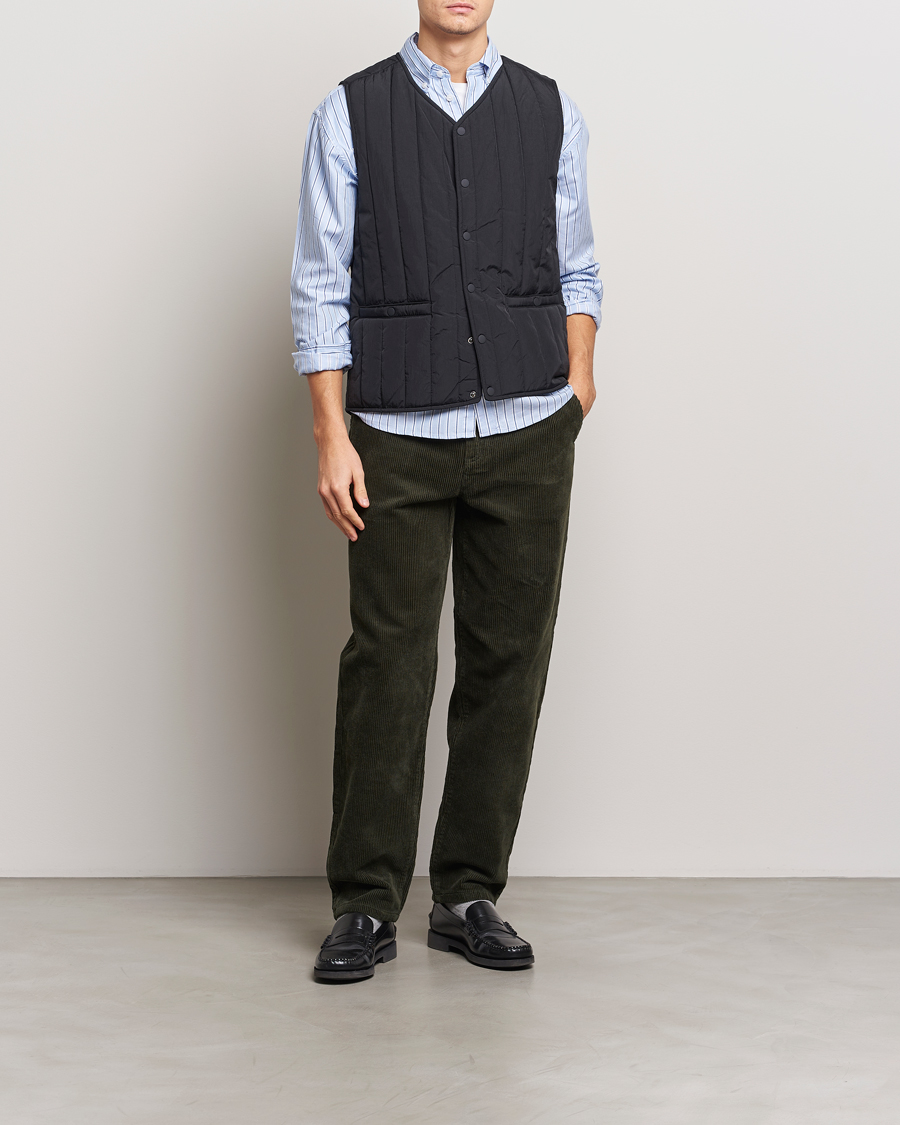 Herren | Westen | LES DEUX | Martin Nylon Paded Vest Black