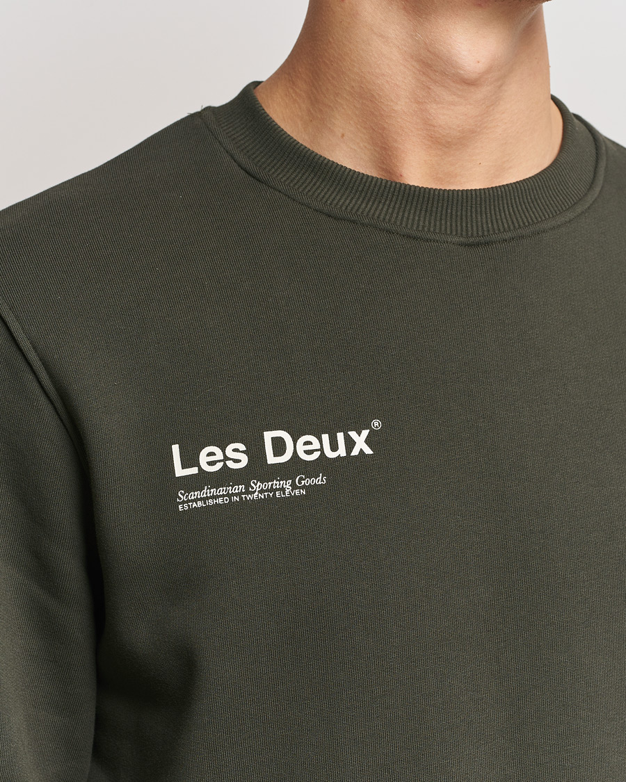 Herren | Pullover | LES DEUX | Brody Printed Sweatshirt 2.0 Rosin