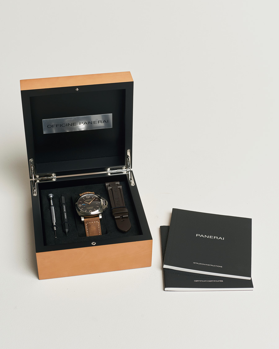 Herren | Panerai Pre-Owned Luminor Marina PAM01351 Silver | Panerai Pre-Owned | Luminor Marina PAM01351 Silver