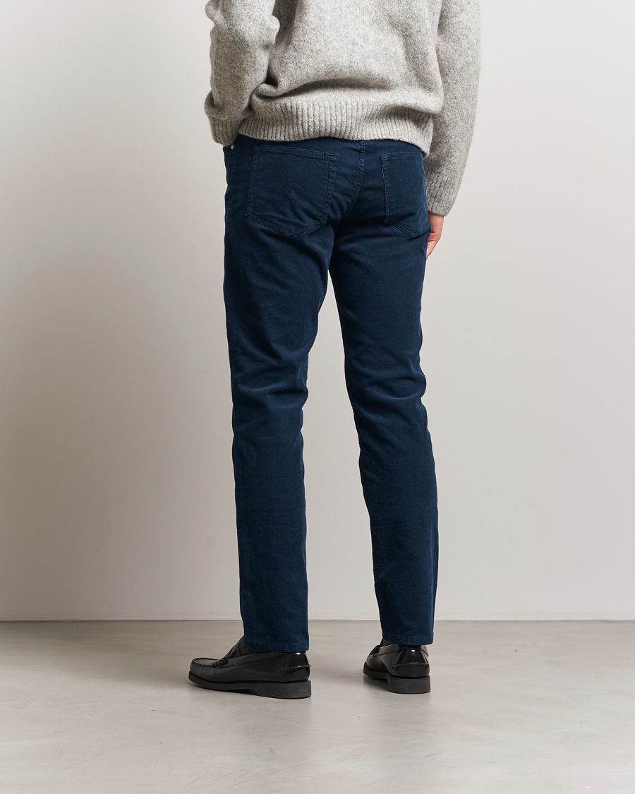 Herren | Hosen | NN07 | Tony Corduroy 5-Pocket Pants Navy Blue