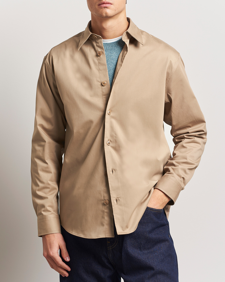 Herren | Hemden | NN07 | Quinsy Cotton Overshirt Timber Wolf