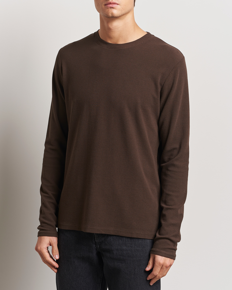 Herren | Pullover | NN07 | Clive Knitted Sweater Demitasse Brown