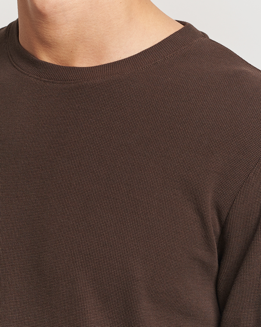 Herren | Pullover | NN07 | Clive Knitted Sweater Demitasse Brown