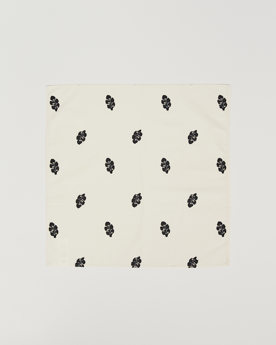 Herren | Tücher | NN07 | Jacquard Woven Printed Bandana Ivory