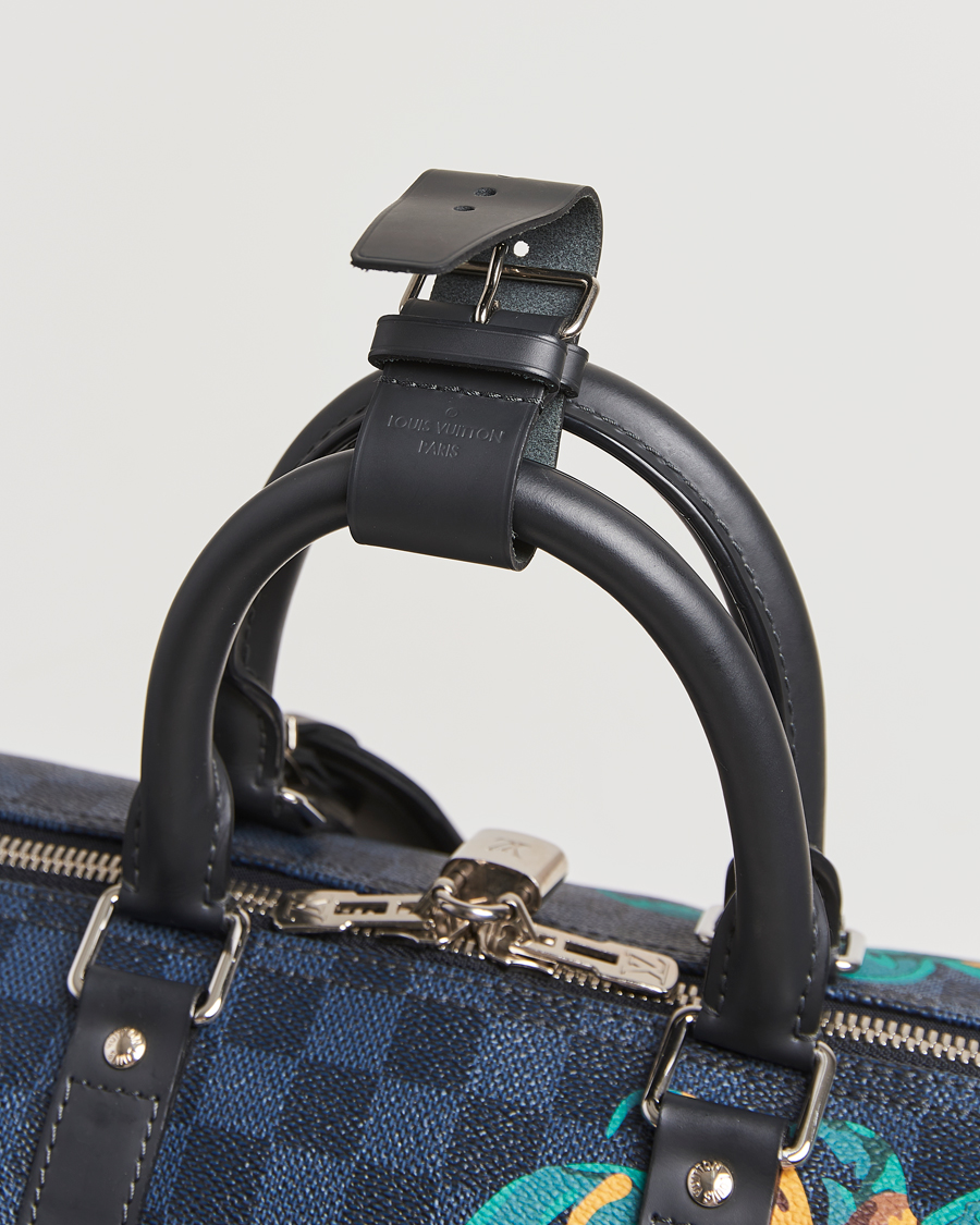 Herren | Louis Vuitton Pre-Owned Keepall Bandoulière 45 Damier Cobalt Jungle | Louis Vuitton Pre-Owned | Keepall Bandoulière 45 Damier Cobalt Jungle