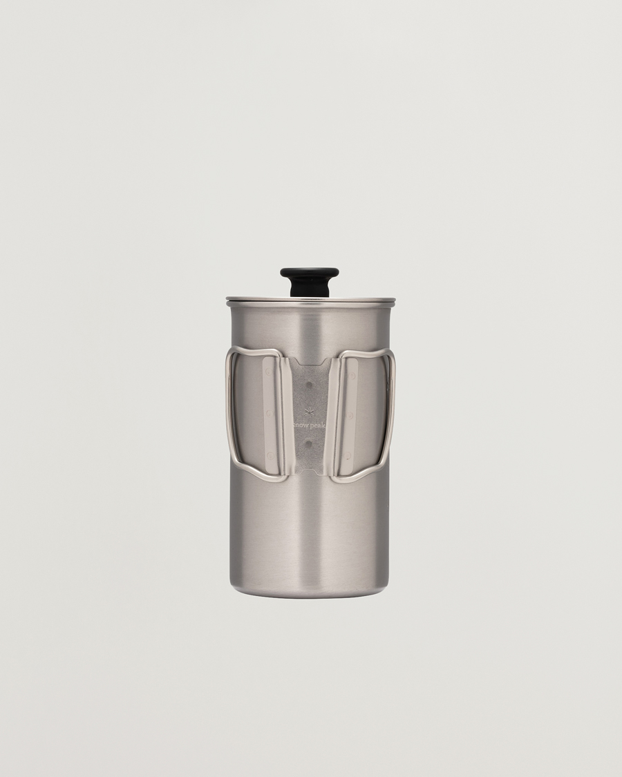 Herren | Snow Peak French Press Coffee Maker Titanium | Snow Peak | French Press Coffee Maker Titanium