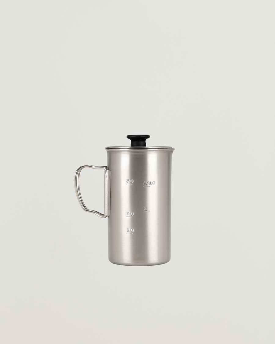 Herren | Snow Peak French Press Coffee Maker Titanium | Snow Peak | French Press Coffee Maker Titanium