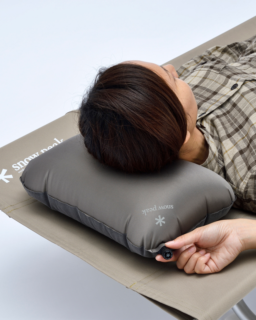 Herren | Outdoor living | Snow Peak | Stretch Pillow Grey