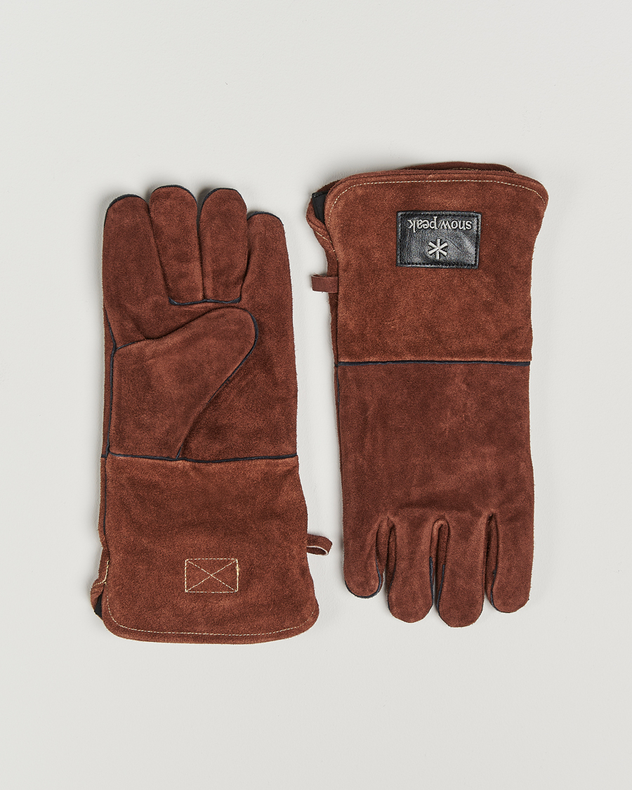 Herren | Outdoor living | Snow Peak | Fireside Gloves Brown