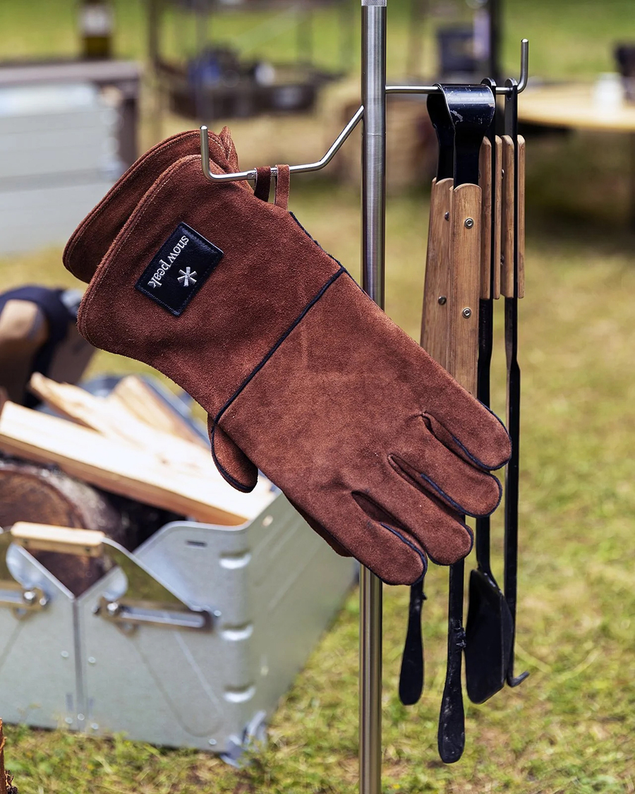 Herren | Outdoor living | Snow Peak | Fireside Gloves Brown