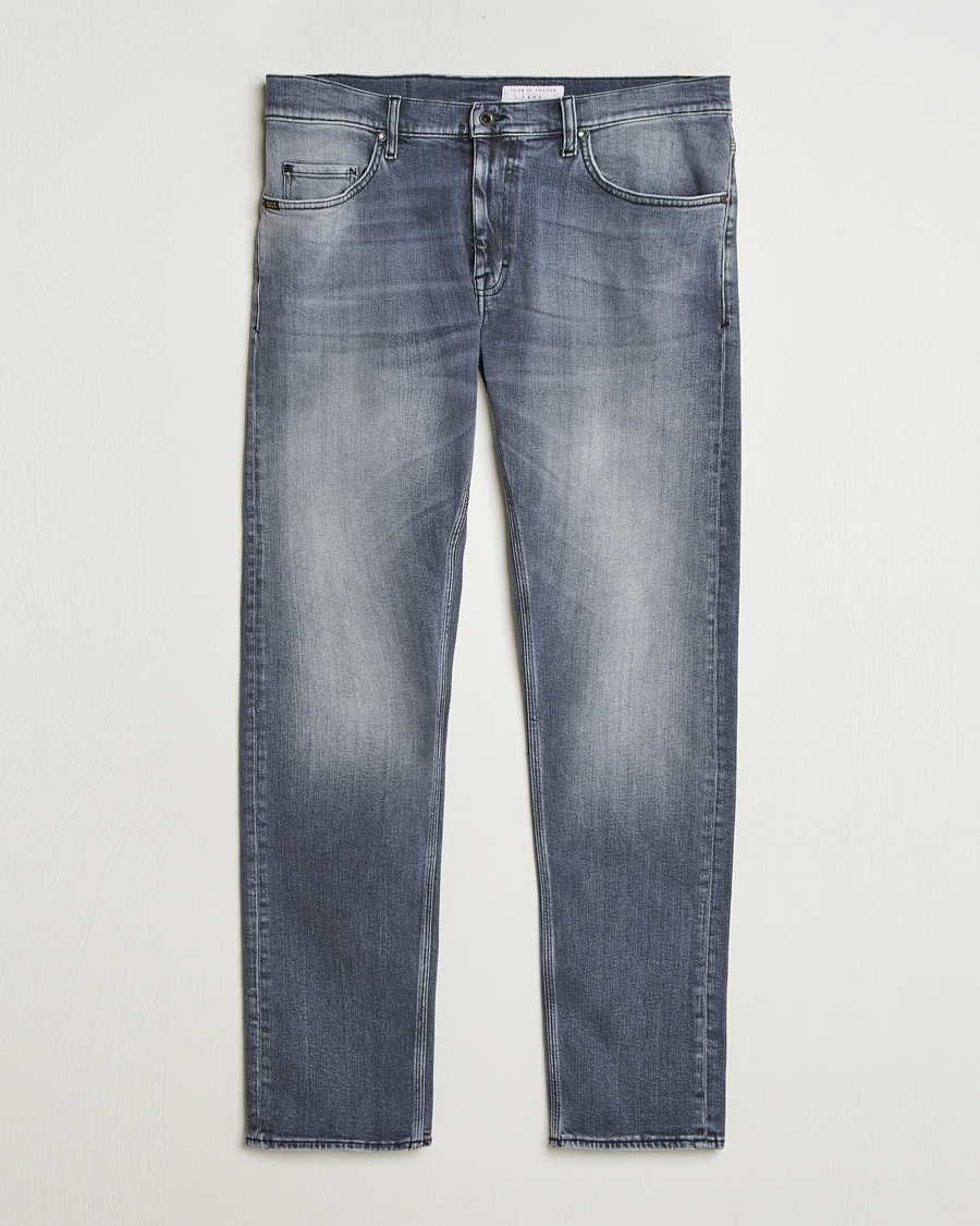 Herren | Jeans | Tiger of Sweden | Pistolero Stretch Cotton Jeans Prime Washed Black