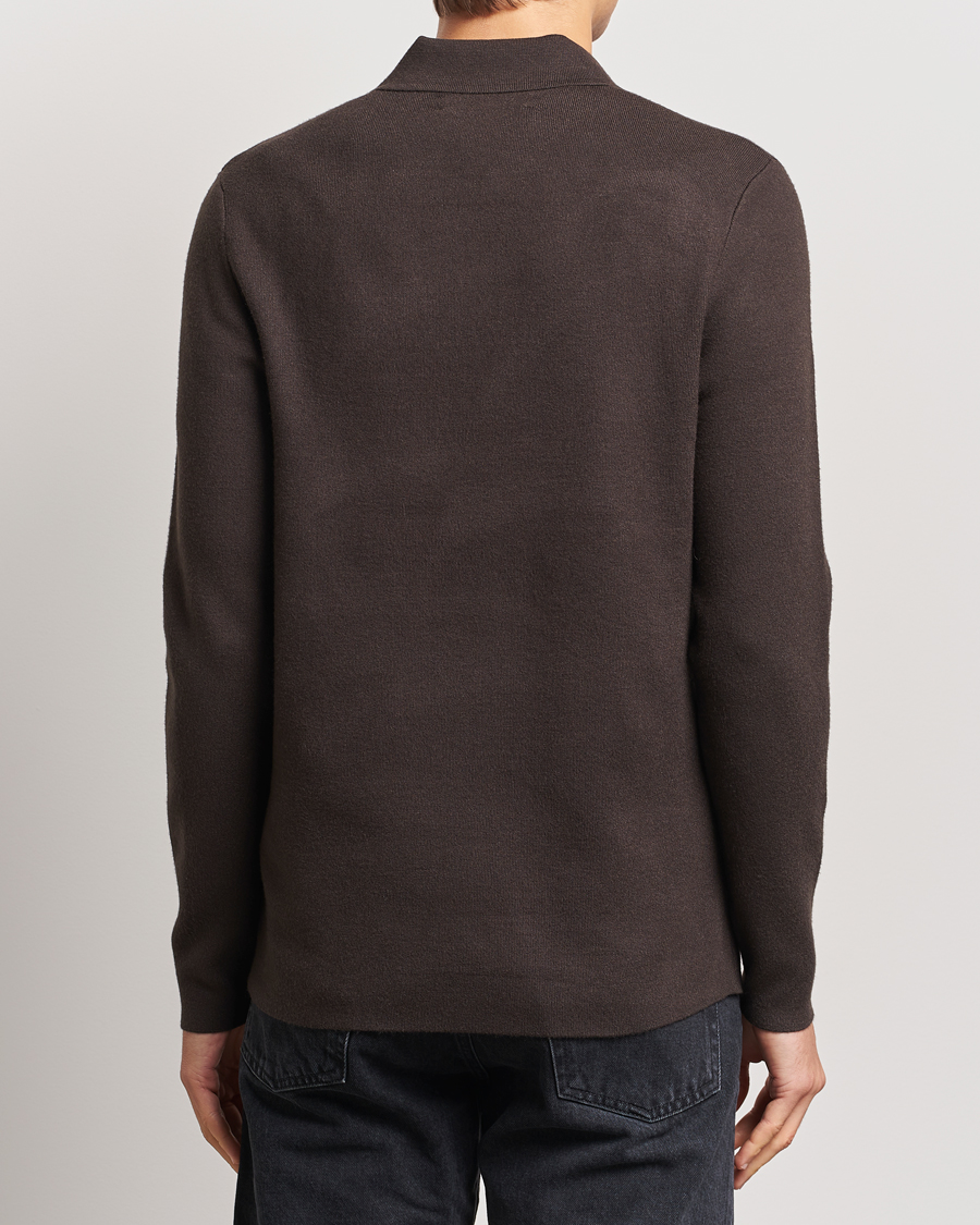 Herren | Pullover | Samsøe Samsøe | Guna Half Zip Turkish Coffee