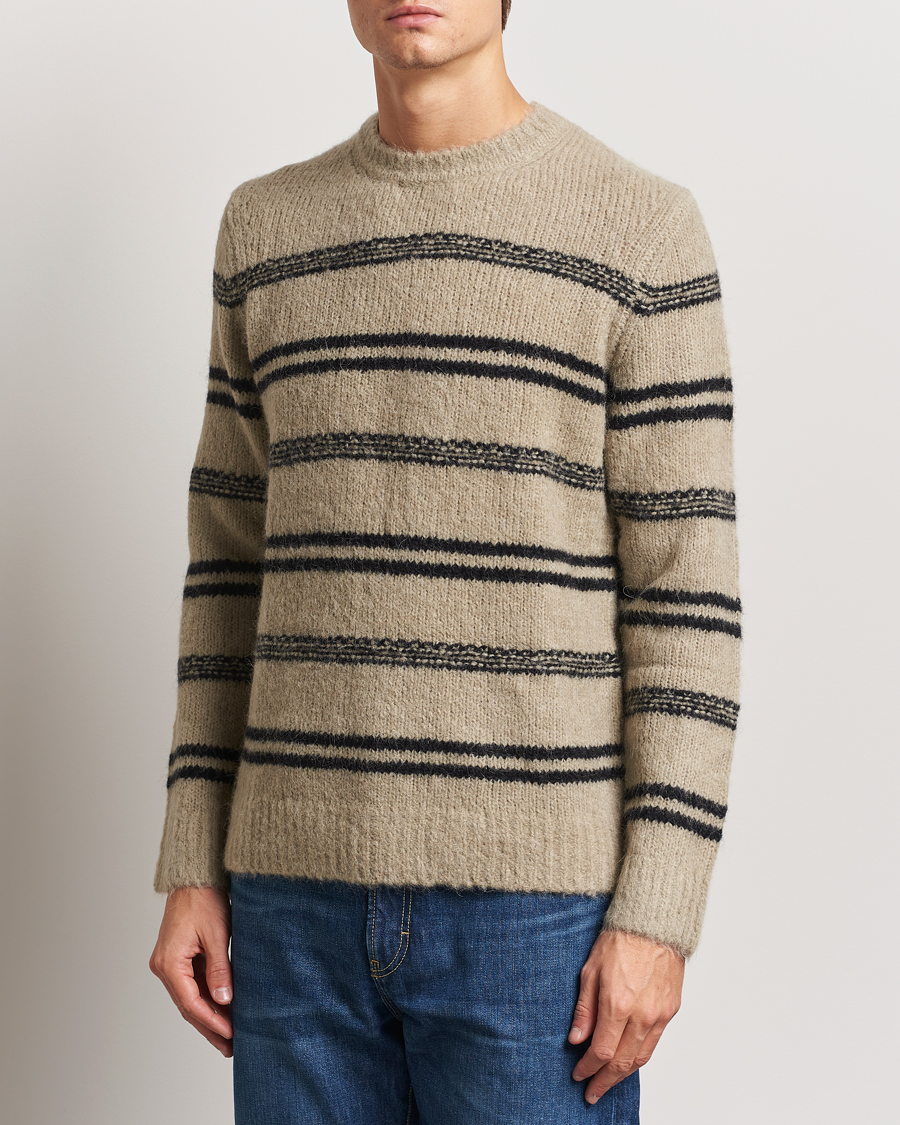 Herren | Pullover | Samsøe Samsøe | Arin Alpaca Striped Sweater Seneca Rock