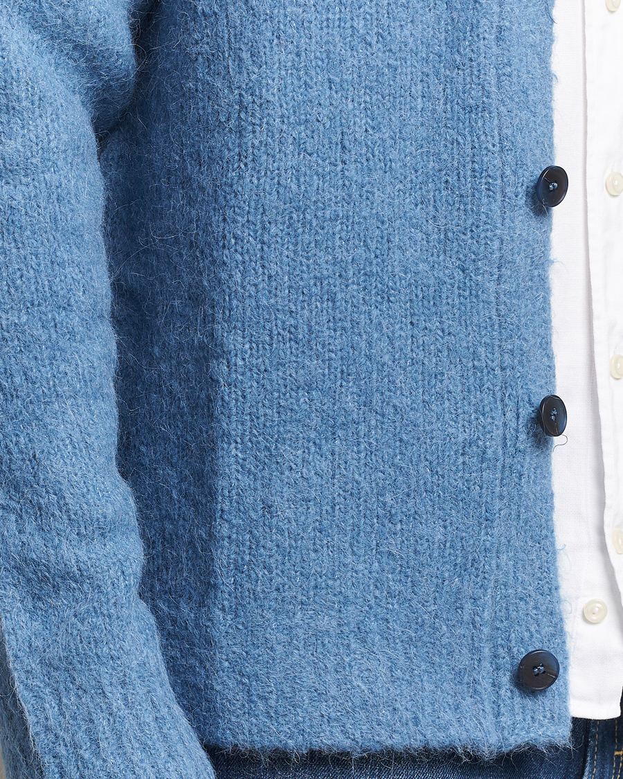 Herren | Pullover | Samsøe Samsøe | Arin Alpaca Cardigan Coronet Blue