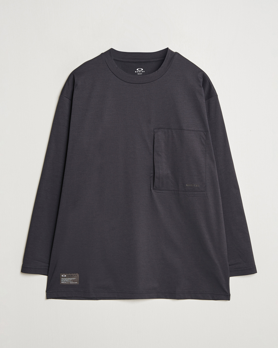 Herren | T-Shirts | Oakley | FGL Scratch Long Sleeve T-Shirt Phantom