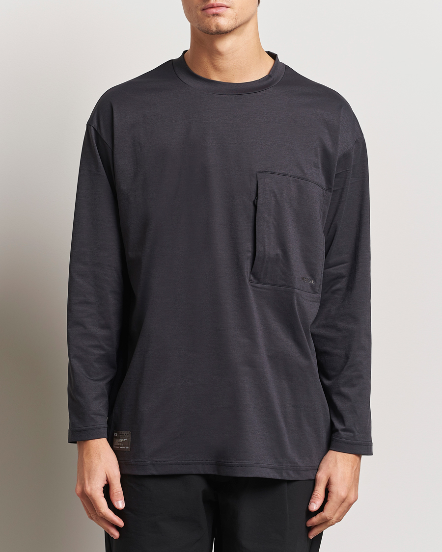 Herren | T-Shirts | Oakley | FGL Scratch Long Sleeve T-Shirt Phantom