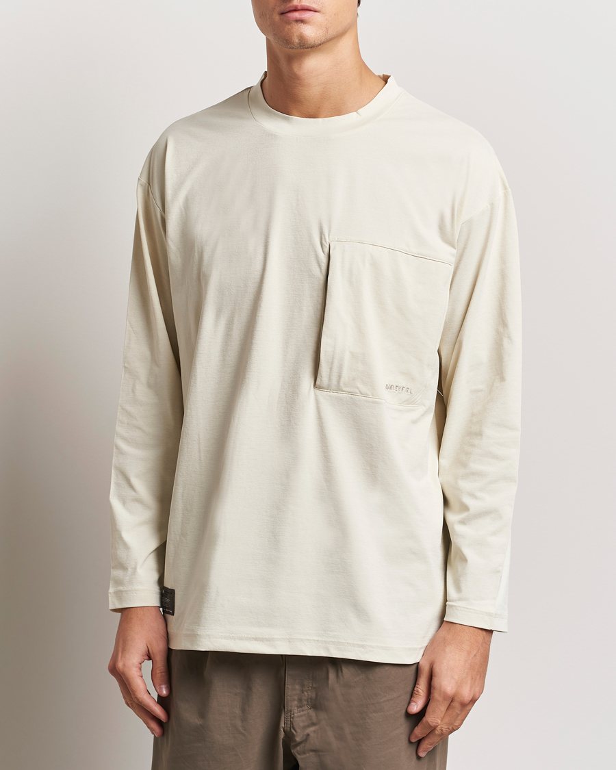 Herren | T-Shirts | Oakley | FGL Scratch Long Sleeve T-Shirt Bone
