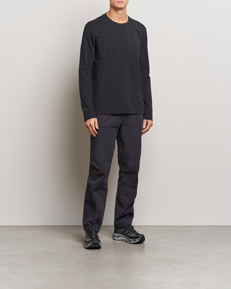 Herren | T-Shirts | Oakley | All Day Long Sleeve T-Shirt Blackout