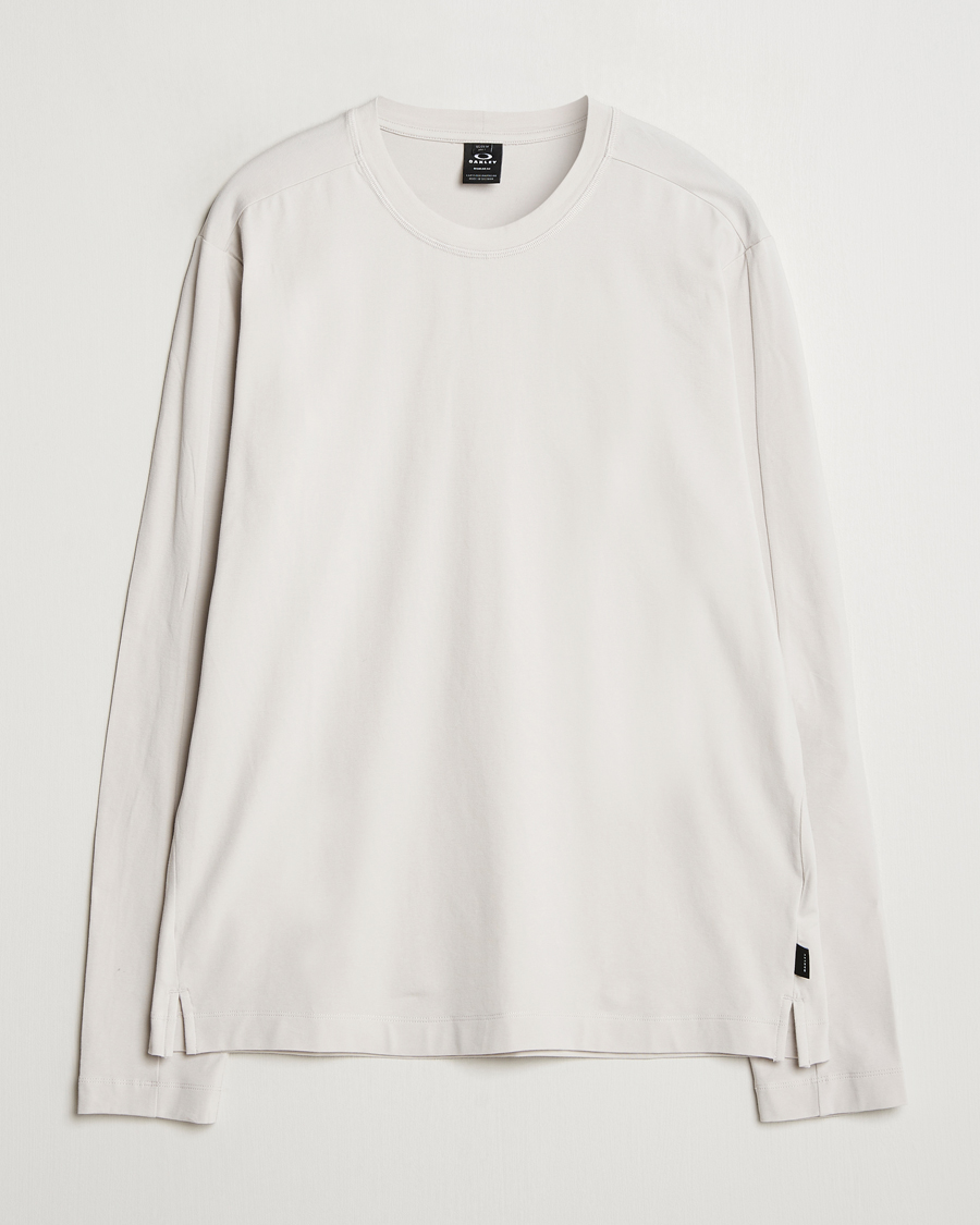 Oakley All Day Long Sleeve T Shirt Lunar Rock