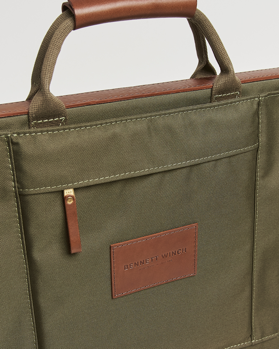 Herren | Taschen | Bennett Winch | Nylon Trifold Suit Carrier Olive