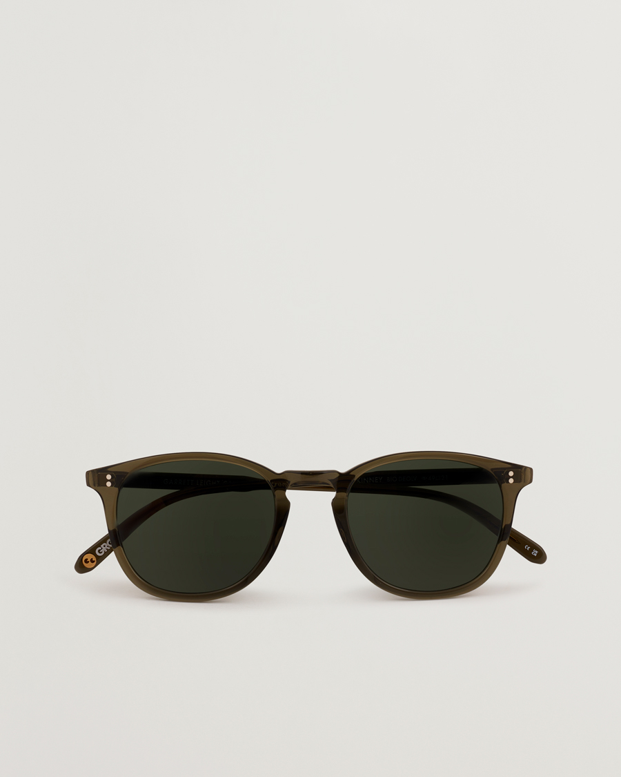 Herren | Sonnenbrillen | Garrett Leight | Kinney 49 Sunglasses Olive/Green